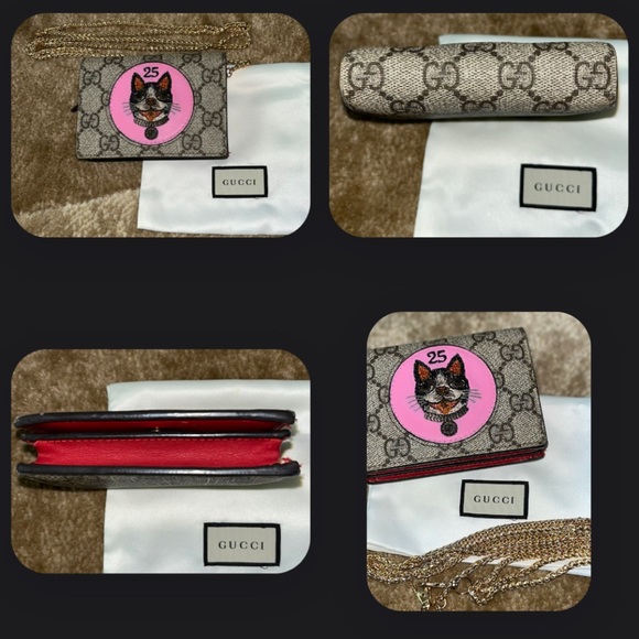 PRICE DROP!!
$300
(was $395)
Gucci 25th GG Supreme Bosco Wallet. - Picture 7 of 16